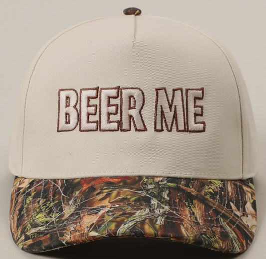 Beer Me Camo Hat