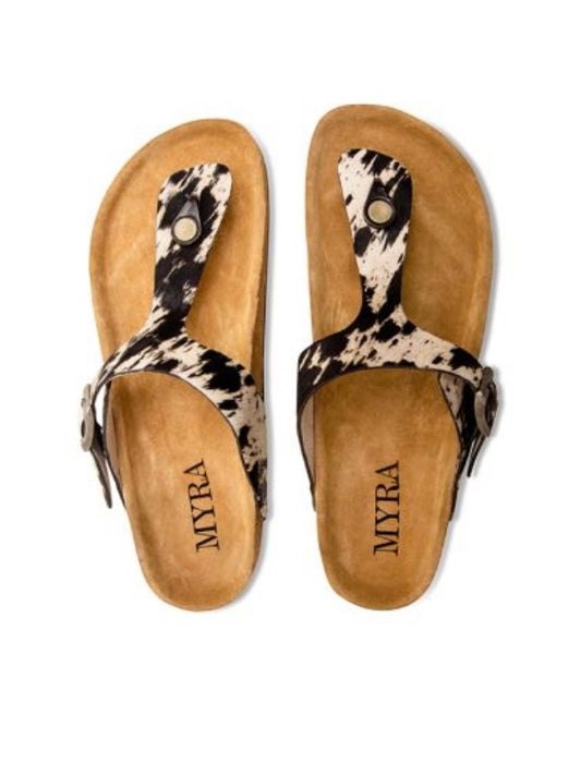 Cowhide Myra sandals