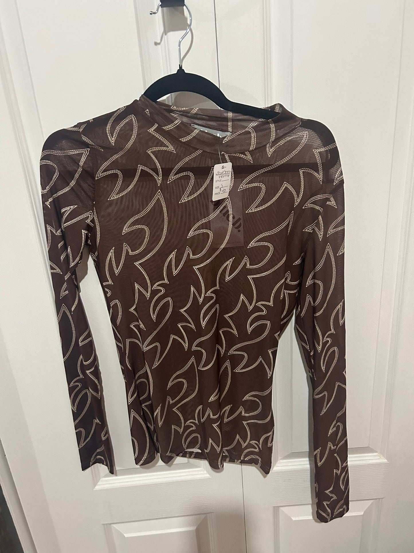Boot Stitch Mesh long sleeve