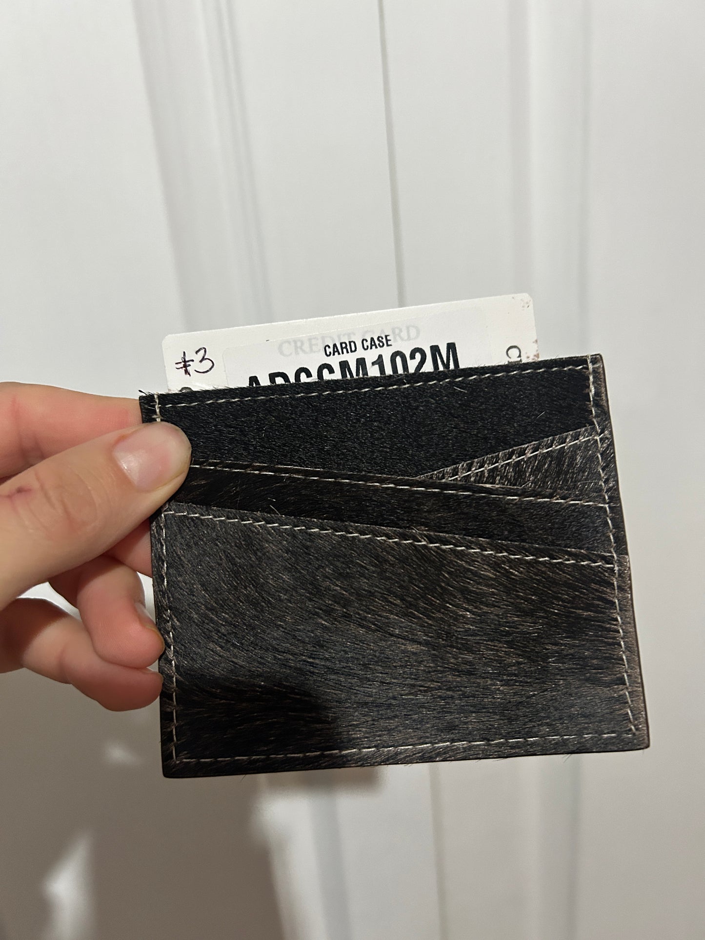 Cowhide cardholder #3