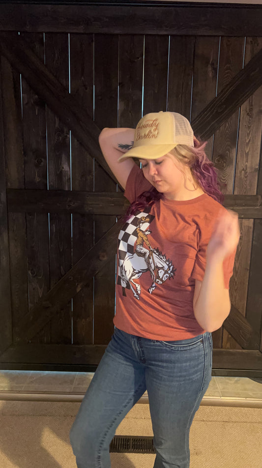 Howdy Darlin trucker style hat