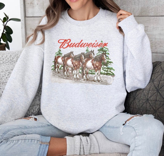 Christmas Beer Horses