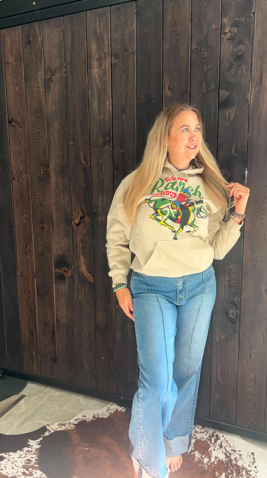 Western Ranch Round up Hoodie