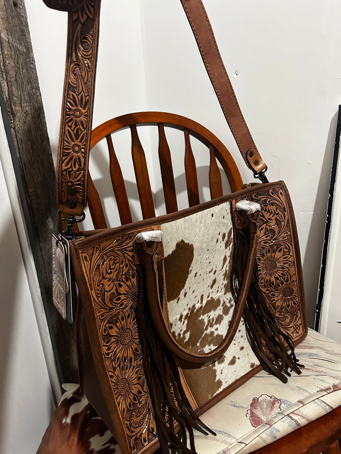 Cowgirl tote bag
