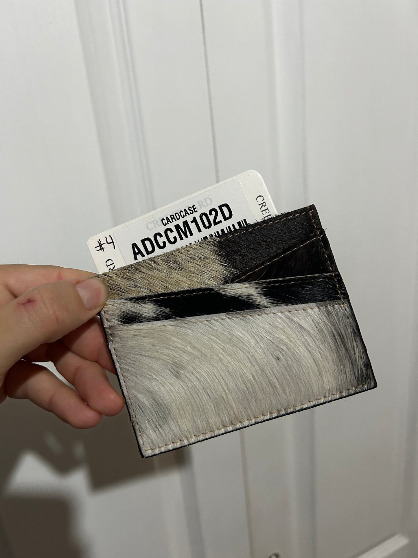 Cowhide cardholder #4