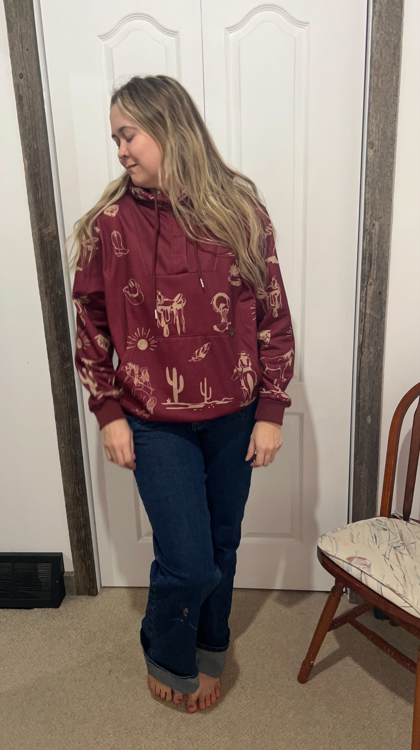 Save a Cowgirl hoodie