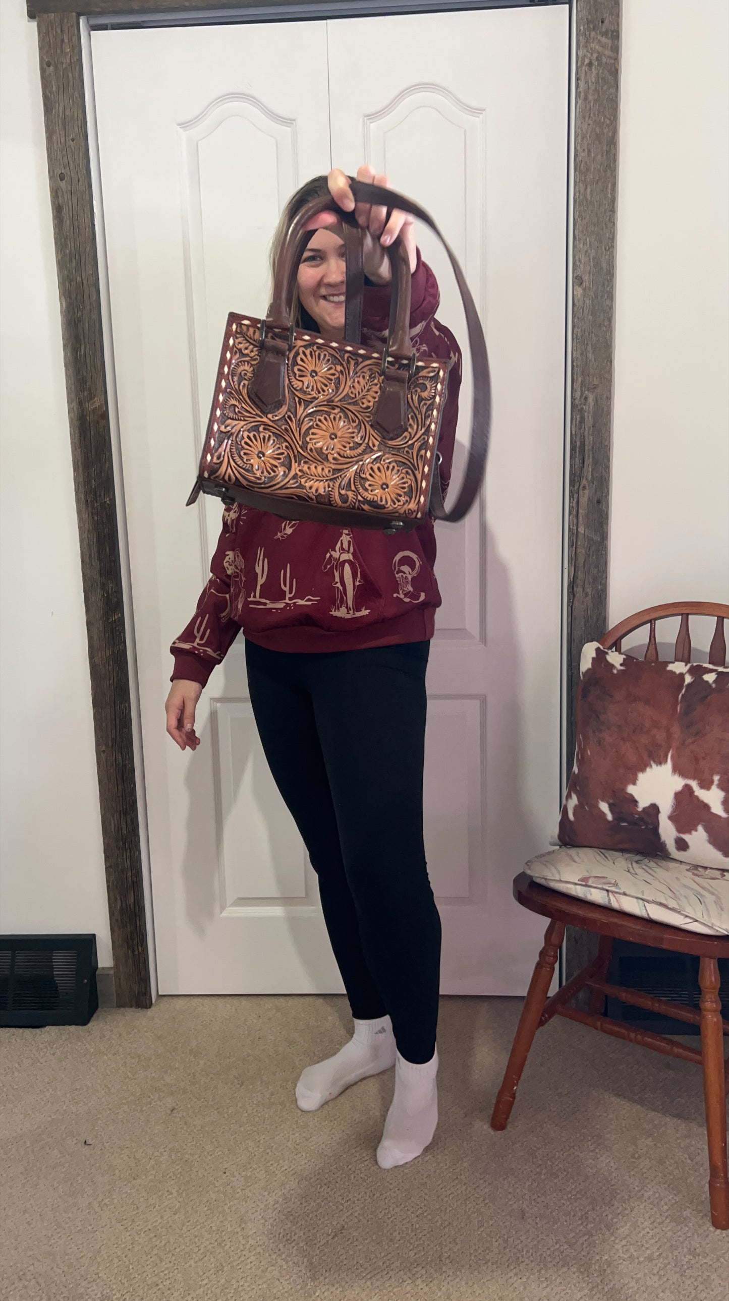 Amarillo mini tote purse