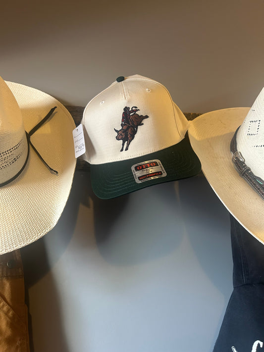 Bull Rider Green Hat