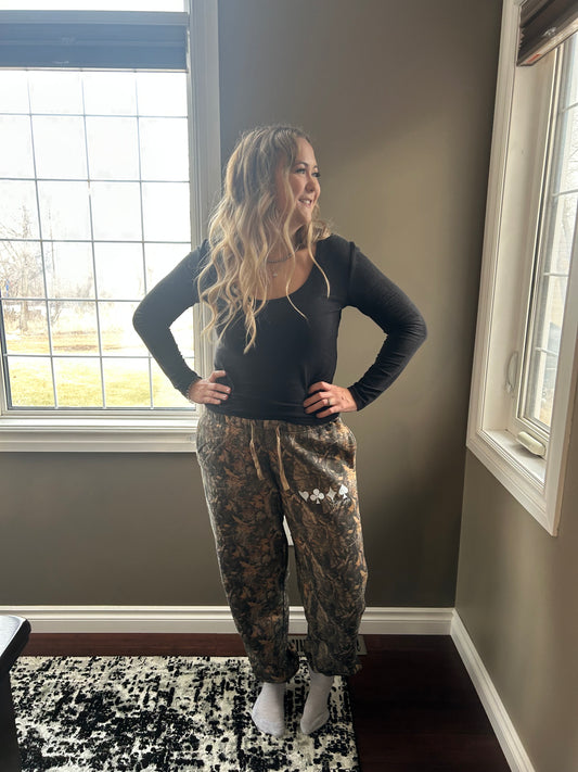 Branded Camo Sweats