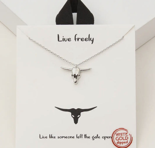 Longhorn Necklace