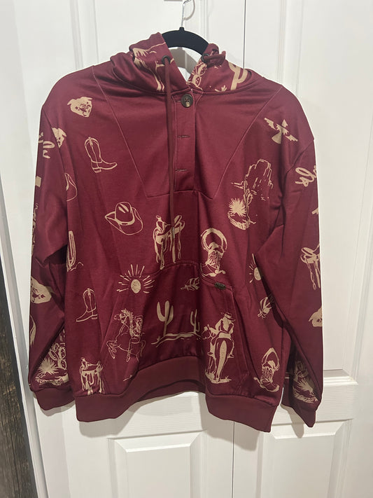 Save a Cowgirl hoodie