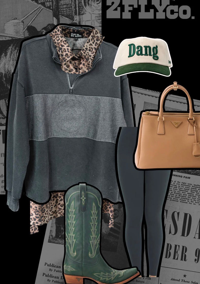 Midnight Angus Fleece