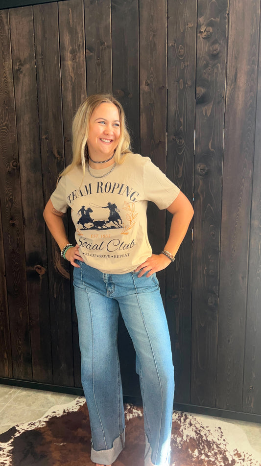 Team Roping Club - Tee