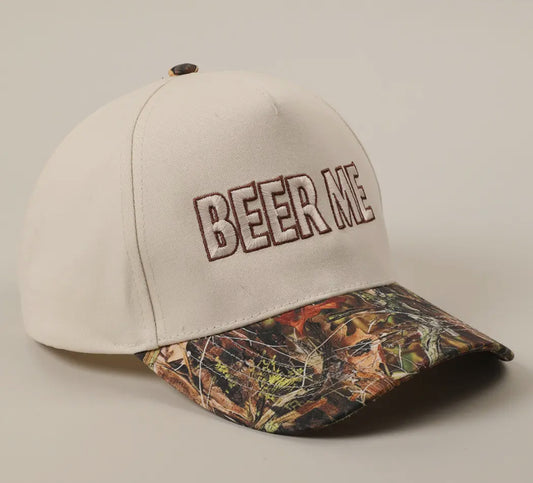 Beer Me Camo Hat