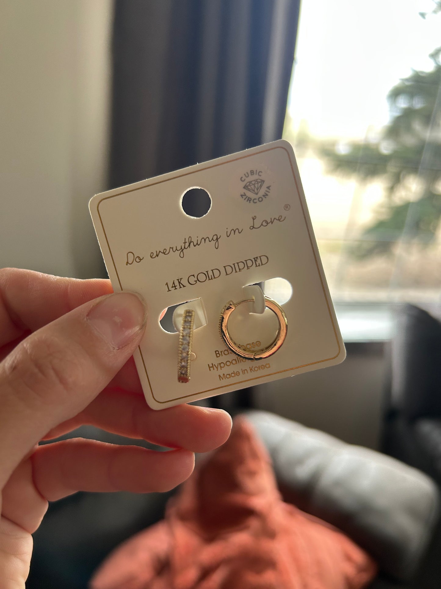 The Darla earrings