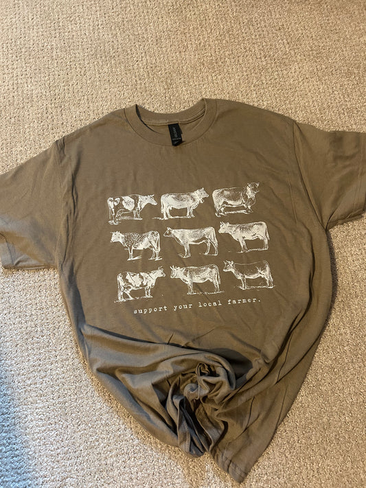 support the local cattle farmers