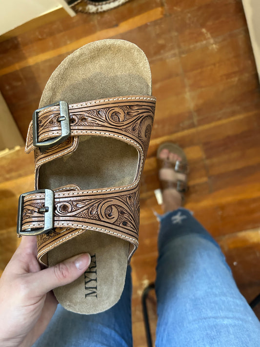 Leather Myra sandal