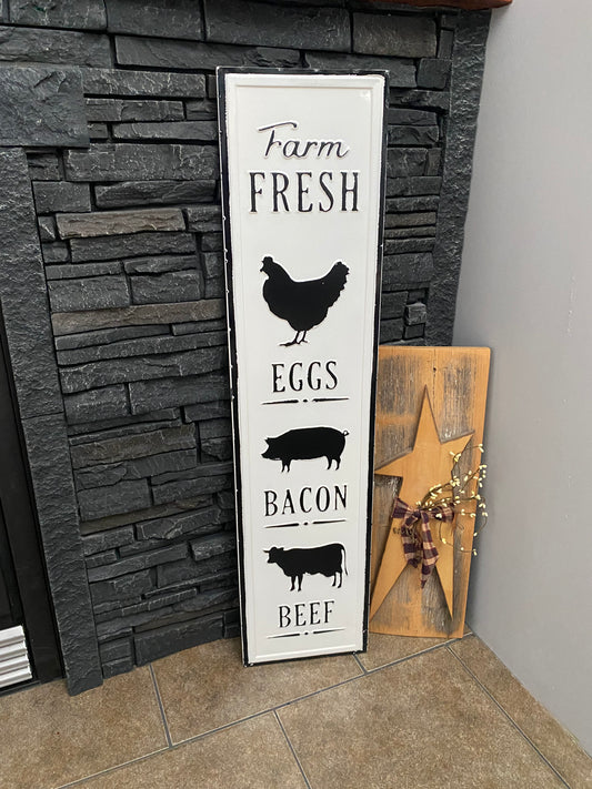 Farm fresh sign