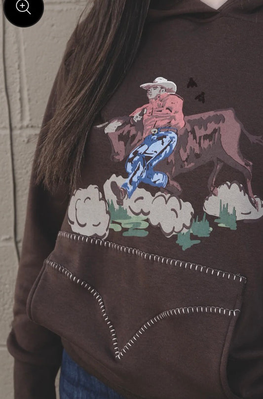 The Bull dogger hoodie