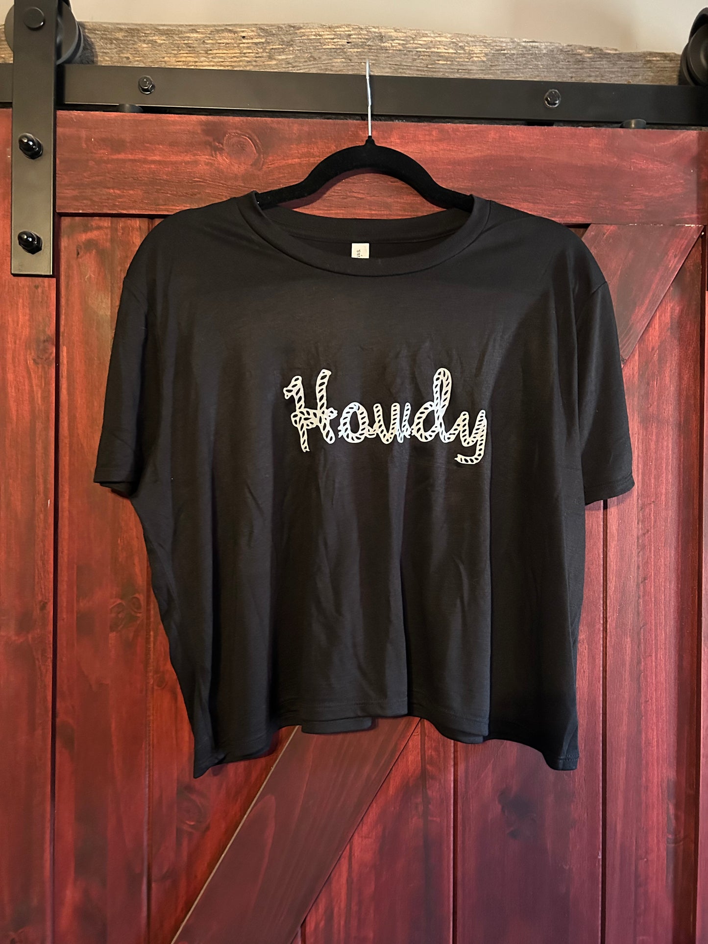 Howdy cropped tee