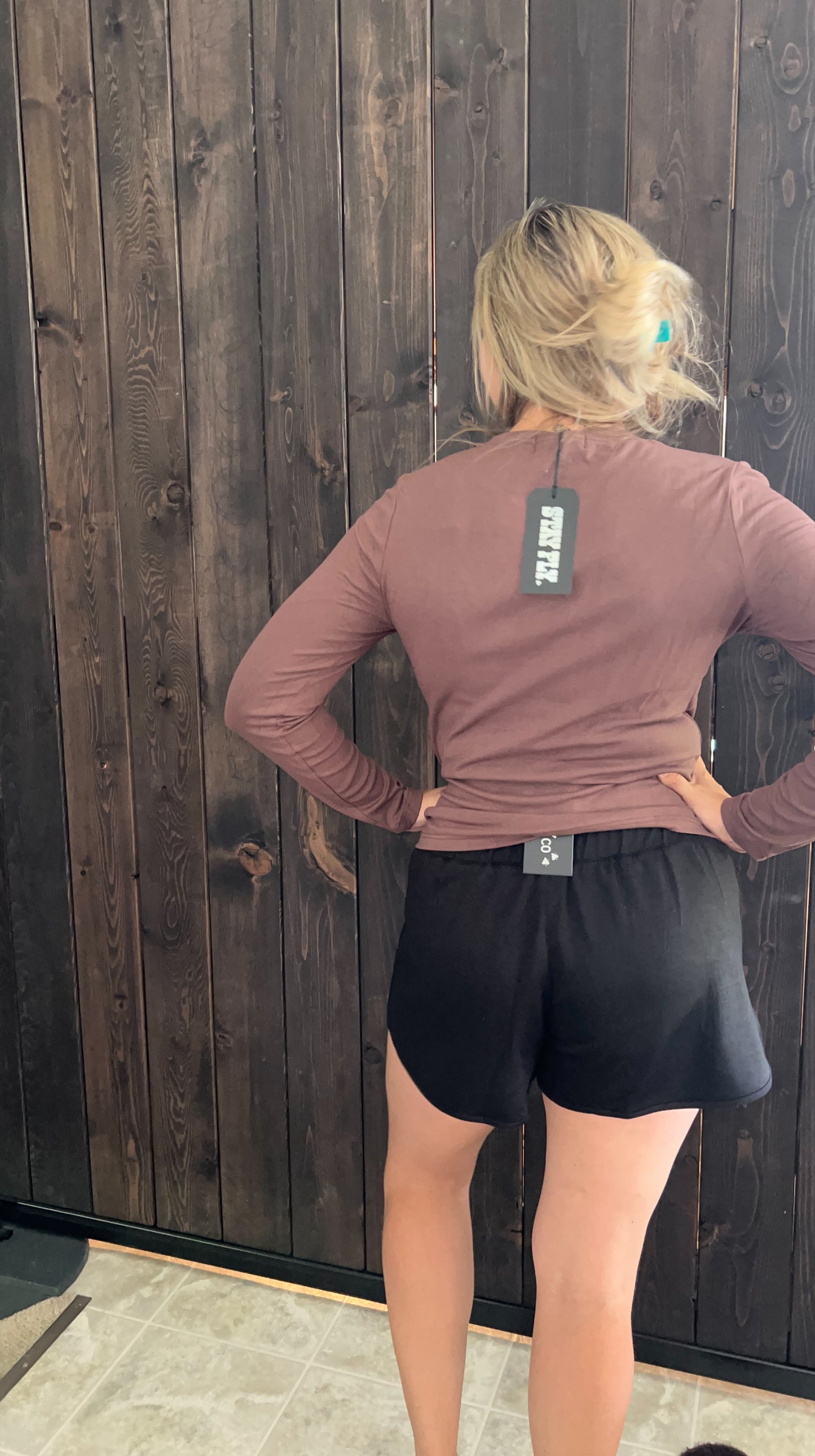 Black 2 fly shorts