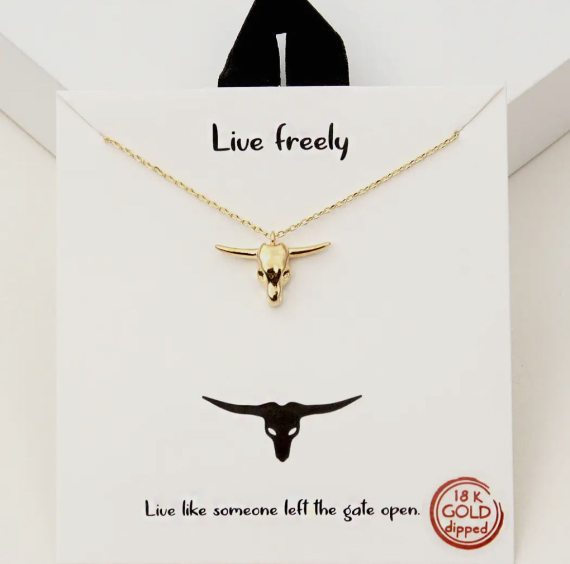 Longhorn Necklace