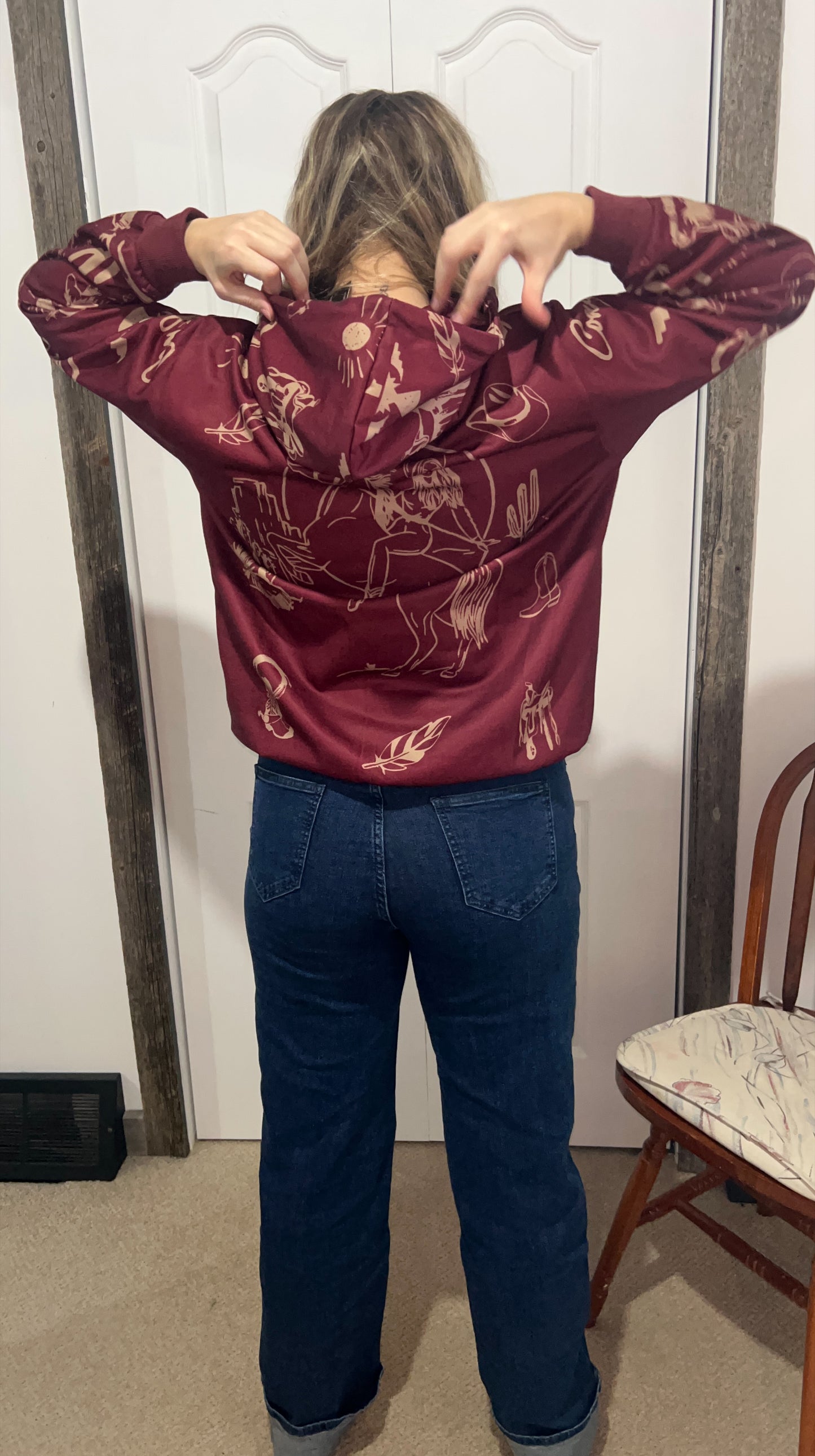 Save a Cowgirl hoodie