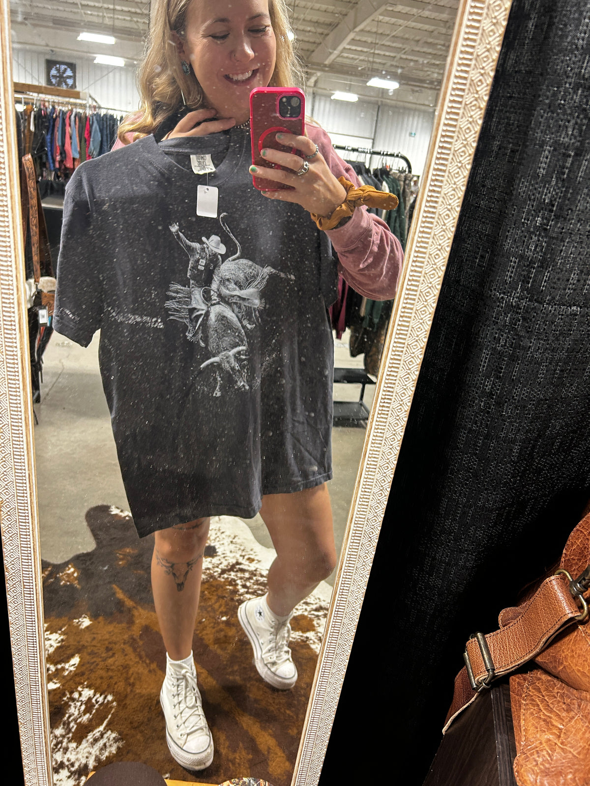 Bull rider tee