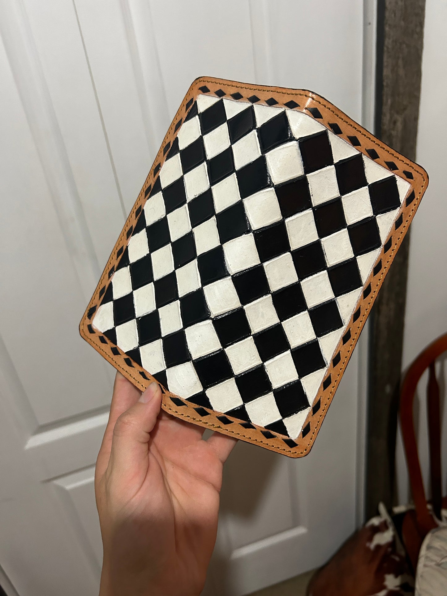 Checkered Wallet