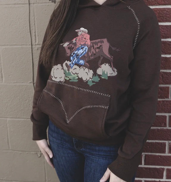 The Bull dogger hoodie