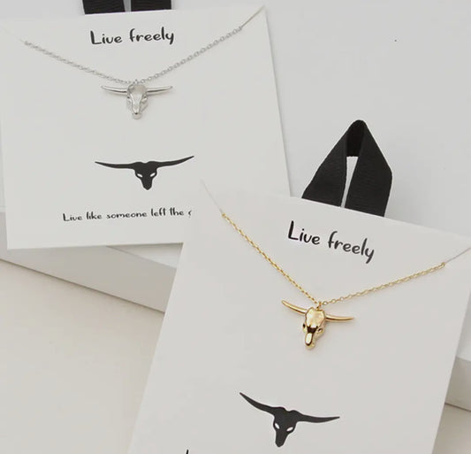 Longhorn Necklace
