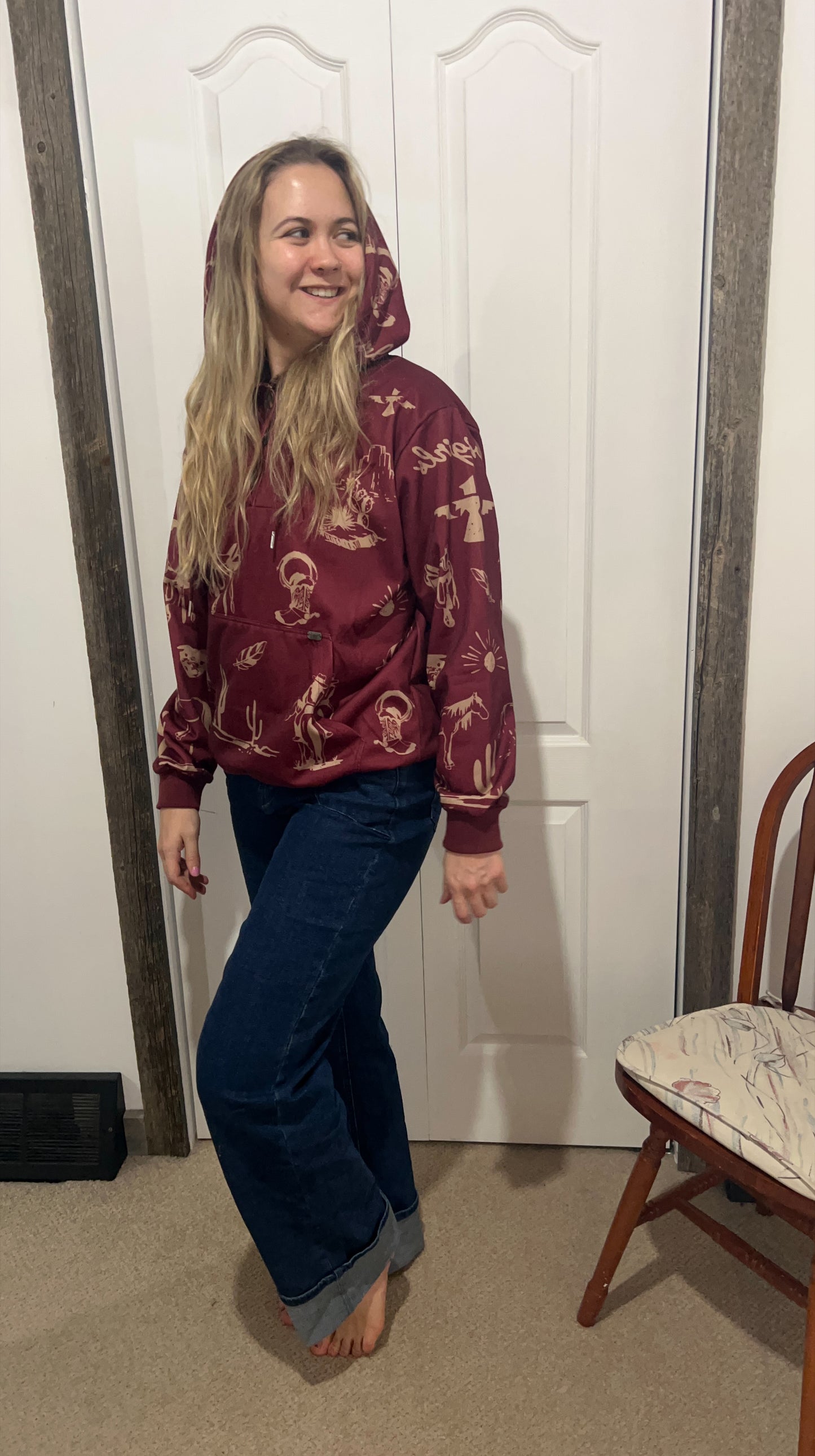 Save a Cowgirl hoodie