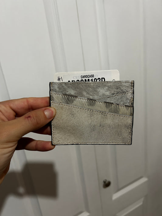 Cowhide cardholder #1