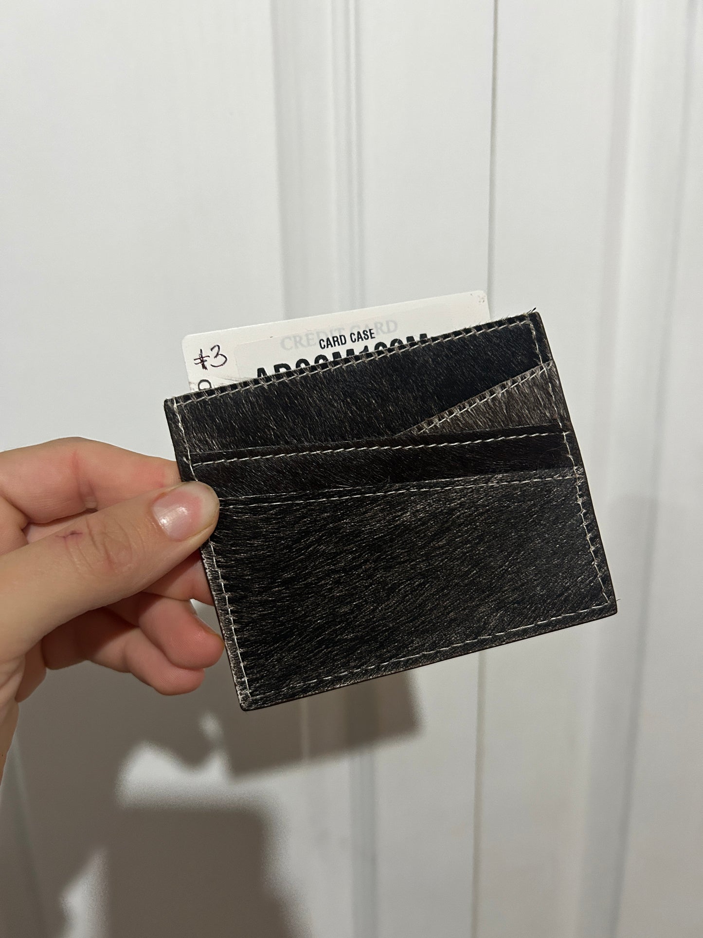 Cowhide cardholder #3
