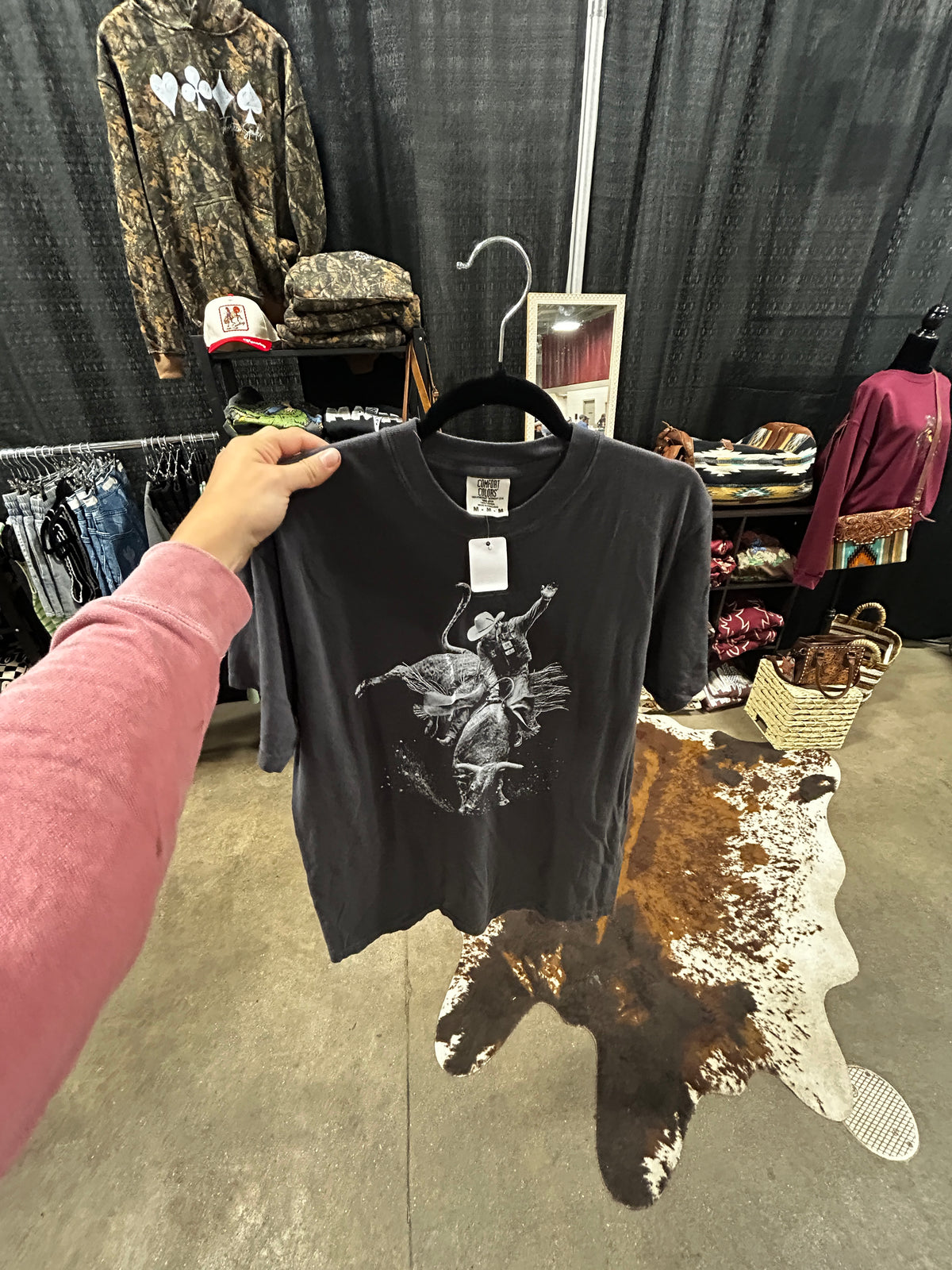 Bull rider tee