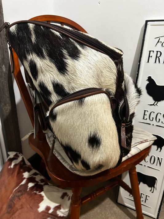 Cowhide backpack #3