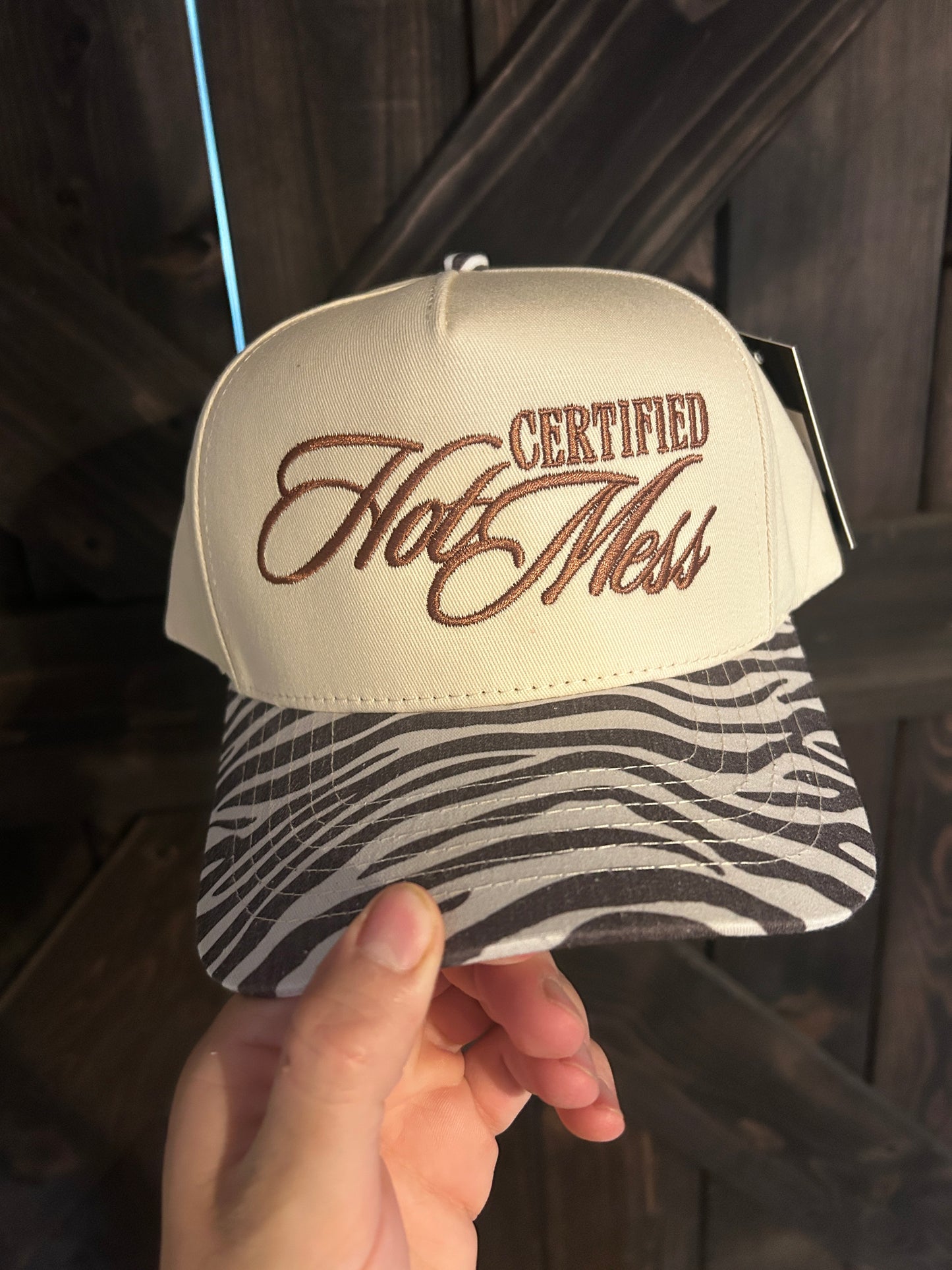 Certified hot mess hat