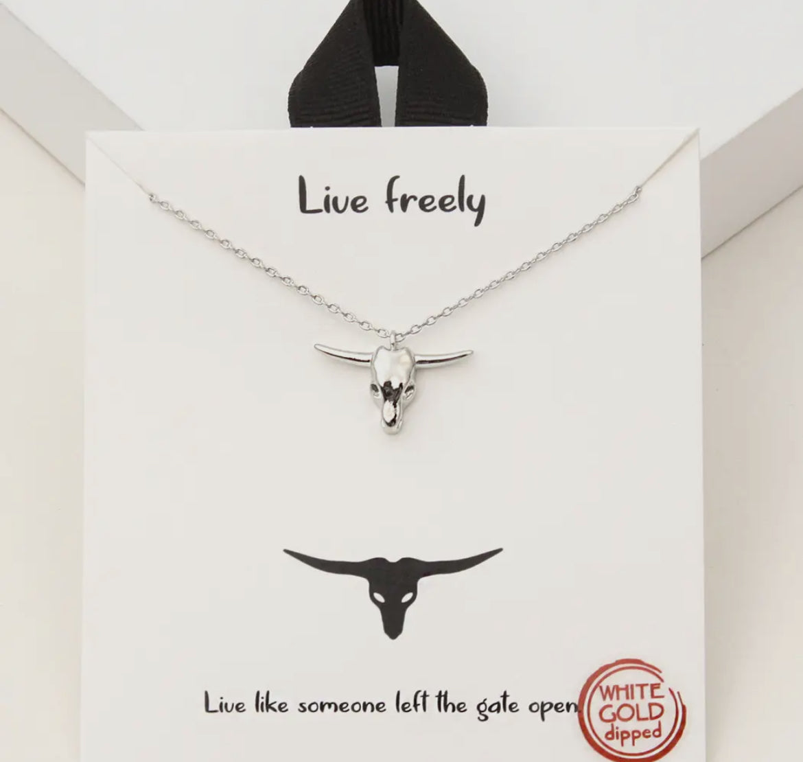 Longhorn Necklace