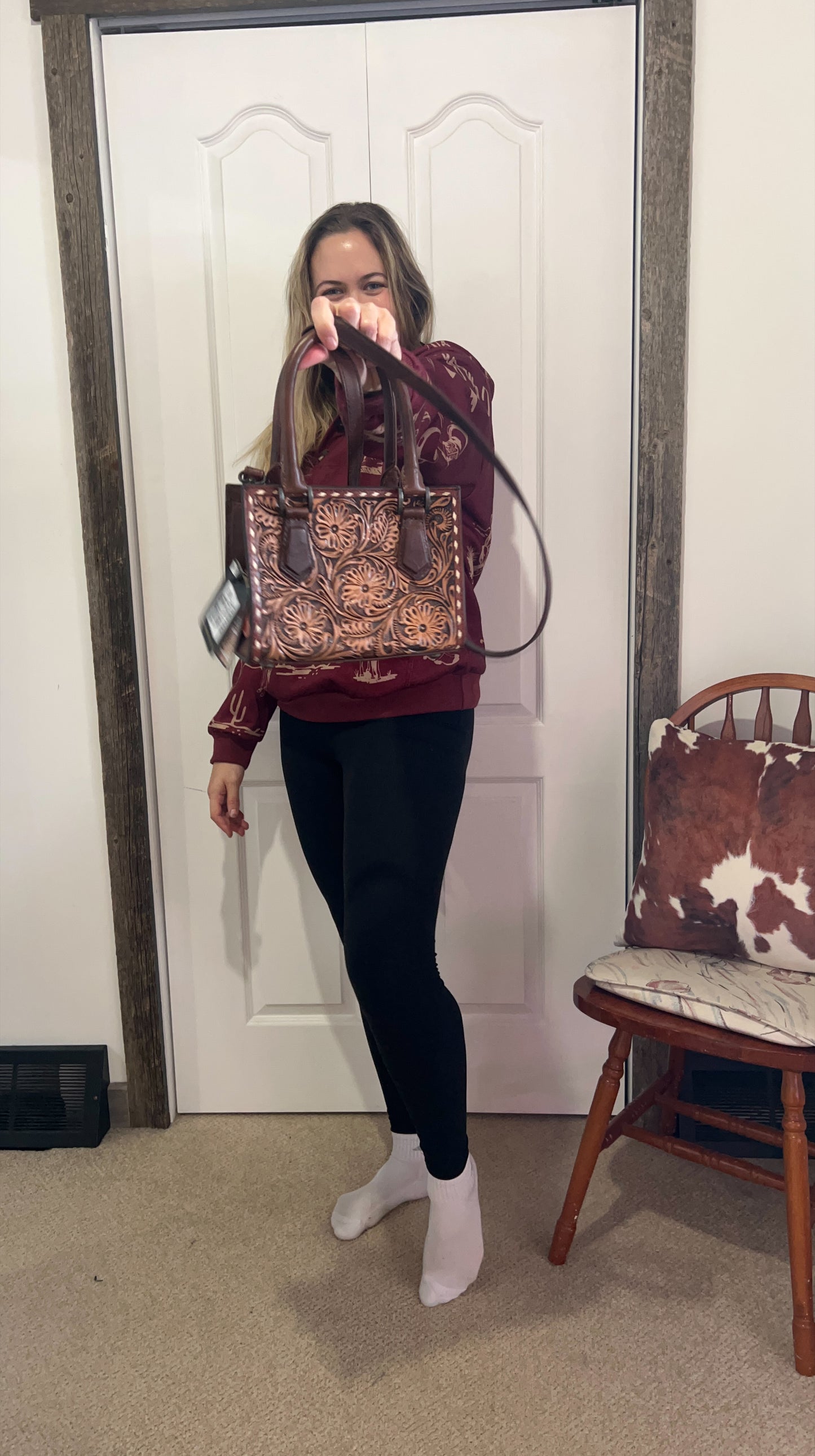 Amarillo mini tote purse