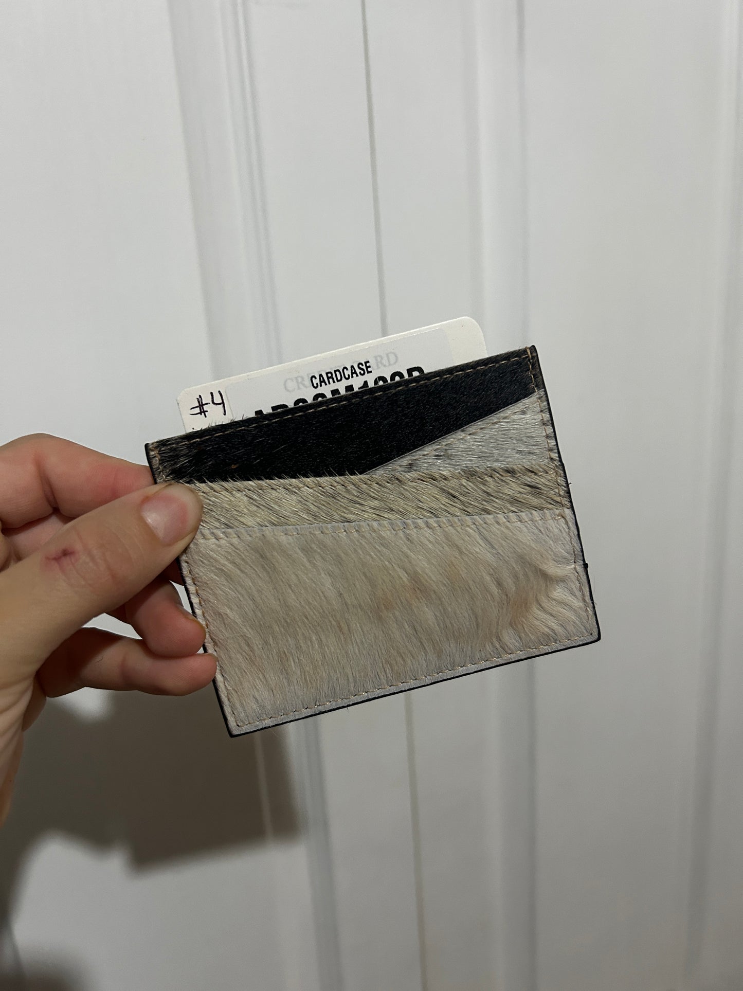 Cowhide cardholder #4