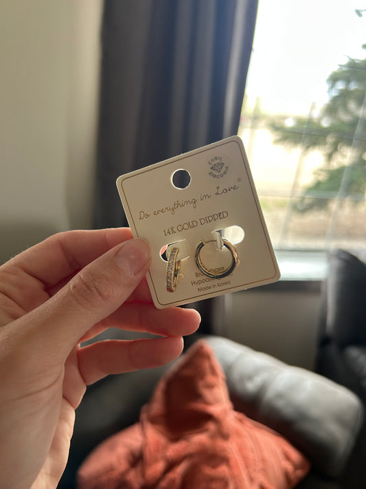 The Darla earrings