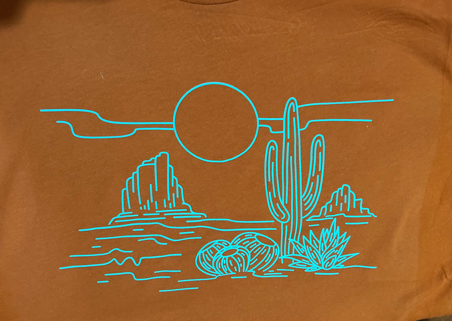 Turquoise Desert tee